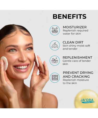 JA ORA SkinEffective Face Toner Calendula Water Hedera Helix (Ivy) Leaf & Azelaic Acid for Radiant Skin Natural Cruelty-Free Toner to Exfoliate Revitalize Nourish & Moisturize All Skin Types Unscented 200ML/6.76 OZ - Buy Online on GoSupps.com