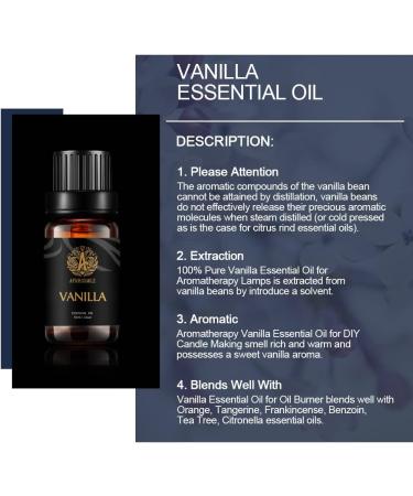 Aromatherapy Vanilla Essential Oil Set for Air Freshener 100% Pure Vanilla Essential Oils Scent Set for Diffuser 3x10ml 100% Pure Vanilla Essential Oils Fragrance Set for Candles & Soaps Making Vanilla 0.33 ml (Pack of 3) - Buy Online on GoSupps.com