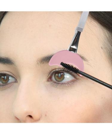 Joberio Eyelash Separator Tool | Tool For Eyes Reusable Eye Template Eyebrow Stencils Silicone Multifunctional For Beginners Designed For Women pink - Buy Online on GoSupps.com