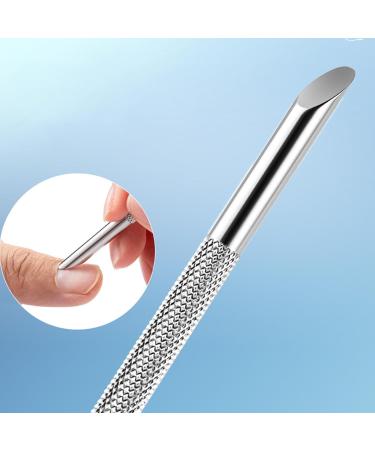 Stainless Steel Cuticle Pusher Nail Dotting Pen Nail Care Tool Double Ended Manicure Cuticle Remover Cleaner Nail Dotting Pen Set Nail Dotting Pens For Nail Art Nail Dotting Pen And Brushes - Buy Online on GoSupps.com