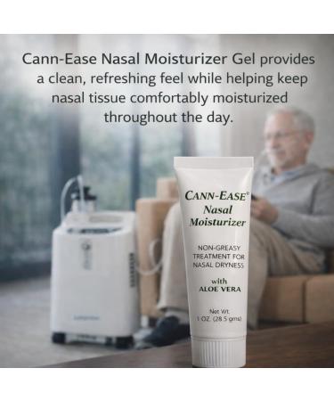 Main Clinic Supply Cann-Ease Nasal Moisturizer Gel | for Dry Nostrils CPAP & Oxygen Comfort Support Aloe Vera & Hydration Care | Pack of 1 Pack of 1 Uncolored - Buy Online on GoSupps.com