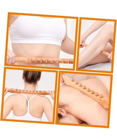 Hapinary Massage Tools | Gua Sha Trigger Stick for Back & Foot | Chinese Lipstick Massage & Wood Stick for Trigger Points - Buy Online on GoSupps.com