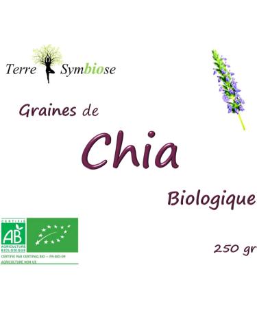 Organic Chia Seeds - 250g - Buy Online on GoSupps.com