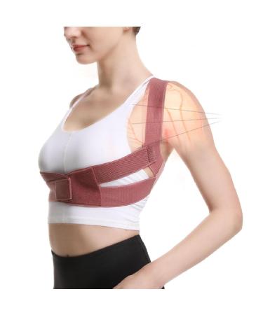 TOPINCN Posture Straps - Comfortable 360 Hunchback Correction Belt for Postpartum Repair | Pain Relief | Flexible Design (S) Red - Buy Online on GoSupps.com