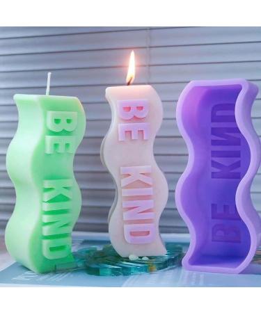 Fogun Wave Silicone Candle Mold for Aromatherapy Candle Making - DIY Home Decoration - Buy Online on GoSupps.com