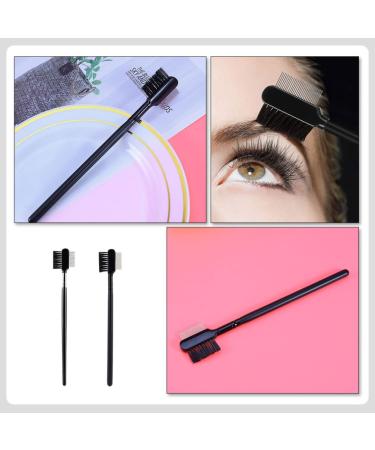 Lurrose Eye Penant Eyebrow Brush Set - 2 Dense Combs for Eyelashes & Eyebrows | Ultimate Mascara Tools & Accessories for Women & Girls - Buy Online on GoSupps.com
