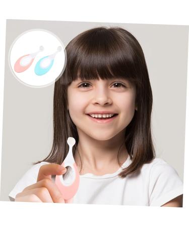 Minkissy 2-Pack Children's Toothbrush - Soft Bristle Infant and Toddler Toothbrushes for Baby Teeth Care - Buy Online on GoSupps.com