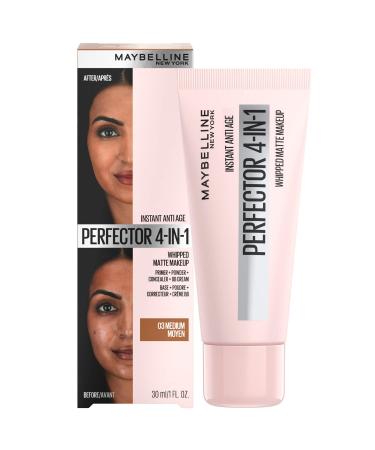 Maybelline New-York 4-in-1 Multi-Use Mattifying Complexion Perfector Instant Anti-Age Perfector Foundation - Shade: 03 Medium - Capacity: 30 ml
