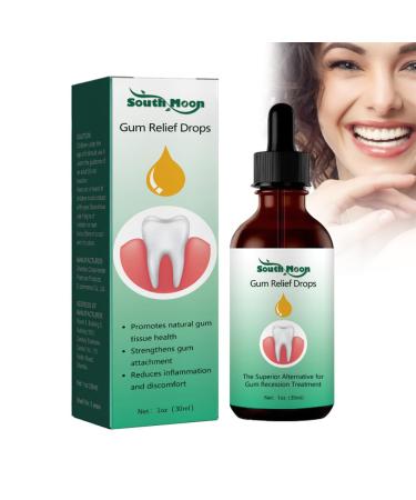 30 ml Gum Healthy Repair Drops Gentle Formula Gum Drops Dental Serum for Home Travel School Office Standard