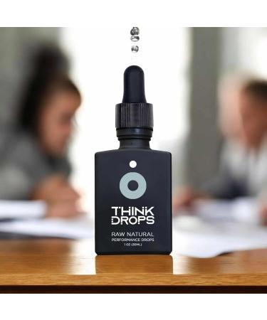 DROP FX Think Drops - Fast-Absorbing L-Theanine & Ashwagandha Liquid Focus Supplement Natural Nootropic for Enhanced Memory & Cognitive Function - Buy Online on GoSupps.com