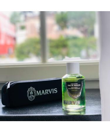 Marvis Strong Mint Mouthwash Concentrate 4.1 Fl Oz - Freshen Breath and Enhance Oral Health - Buy Online on GoSupps.com