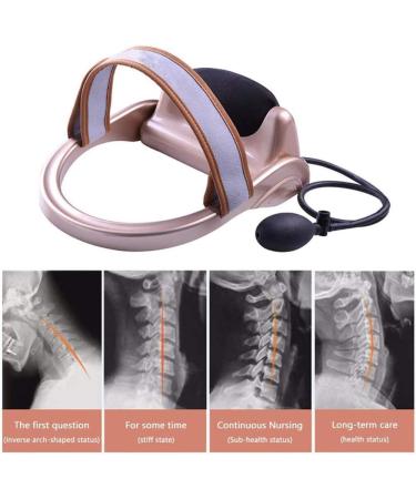 Buy Adjustable Cervical Traction Device | Inflatable Neck Support & Stretcher for Neck Pain Relief & Stiffness - Buy Online on GoSupps.com