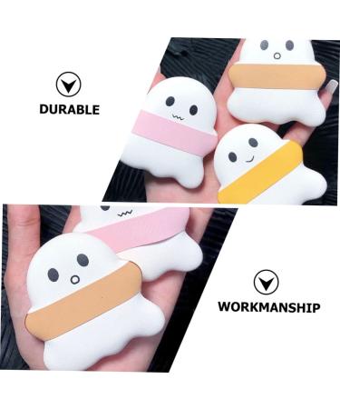 FRCOLOR Baby Puff 12 Pcs - Premium Makeup Sponges & Cushions for Flawless Foundation Application | Soft Round Cotton Pads & Wedges for Women - Buy Online on GoSupps.com