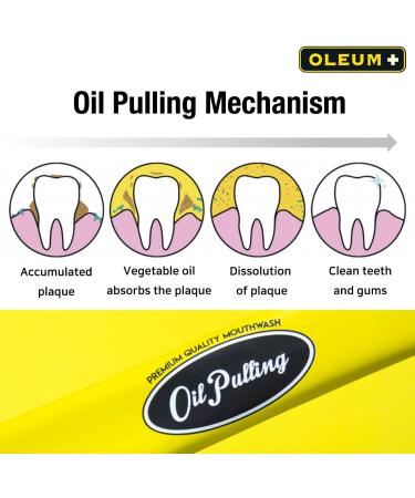 OLEUM Oil Pulling Mouthwash Liquid - Ayurvedic Grapefruit Flavor for Healthy Teeth - 24 Packets (0.37oz each) - Buy Online on GoSupps.com