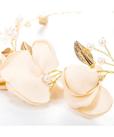 Elegant Pearl Hair Vine Wedding Headband | Bridal Headpiece for a Stunning Look - Buy Online on GoSupps.com