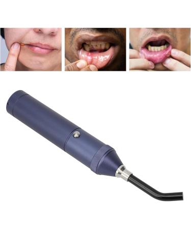 Canker Sore Treatment Device with Detachable Red & Blue Tips - Ideal for Lip, Nose, Ears & Muscle Sores - Buy Online on GoSupps.com