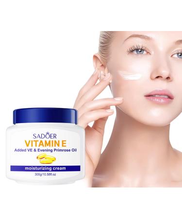 suckoo For Sadoer Evening Primrose Vitamin E Moisturizing Face Cream Lotion Moisturizing Nourishing Face Moisturizers Firming Facial Creams Facial Skin Care Cream Brighten skin tone 300g 10.58 OZ - Buy Online on GoSupps.com