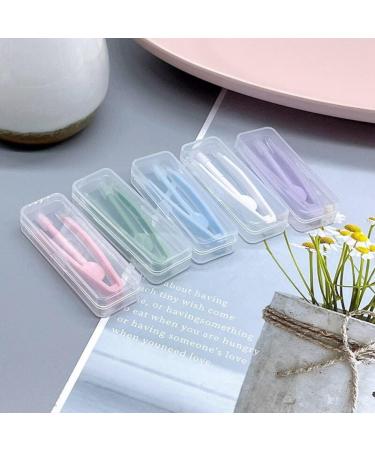 Buy 5 PCs Colorful Contact Lens Remover Set - Portable Tweezers & Applicator for Easy Lens Handling | International Shipping Available - Buy Online on GoSupps.com