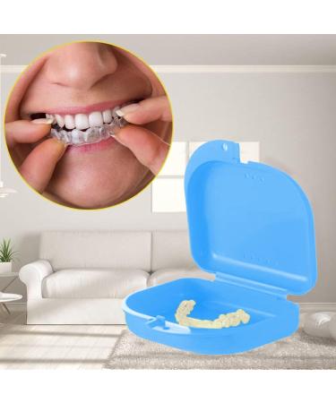 Buy Retainer Box for Dental Prostheses - Clip Box & Glitter Braces Storage | 4 Pieces - Ideal for Dentures & Prosthesis - Buy Online on GoSupps.com