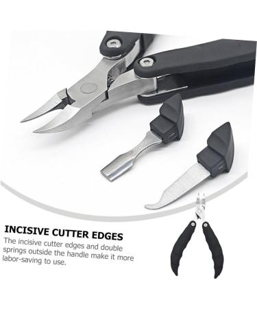 Housoutil 1pc Folding Hawk Mouth Pliers Nursing Fingernail Clipper Ingrown Toenail Practical Nail Clipper Useful Nail Clipper Fingernail Toenail Clipper Stainless Steel - Buy Online on GoSupps.com