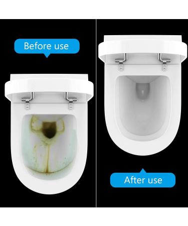 NNFEPRT Automatic Toilet Bowl Cleaner Tablets Toilet Detergent Effervescent Tablets Deep Cleaning Remover for Bathroom (15 Pieces White) - Buy Online on GoSupps.com