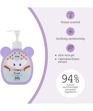 Yope YOPE Children's Natural Soap Calendula 400 ml - Buy Online on GoSupps.com