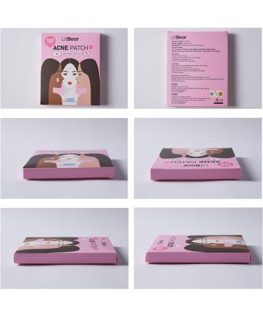 LitBear Large Pimple Patches in 6 Sizes for Large Pimples Acne Patch for Face and Body Acne Spot Treatment with Tea Tree and Calendula Oil and Hydrocolloid (100 Patches) - Buy Online on GoSupps.com