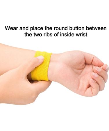 Acupressure Bracelet for Nausea Relief - 8 Pairs Anti-Nausea Bands for Adults & Kids | Non-Side Effect Solution for Travel Pregnancy & More - Buy Online on GoSupps.com
