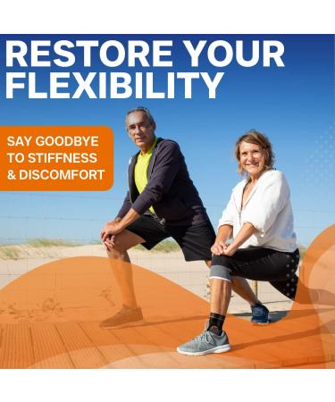 Compression Ankle Brace with Silicone Support - Copper Plantar Fasciitis & Achilles Tendonitis Relief - Unisex Medium Size - Buy Online on GoSupps.com