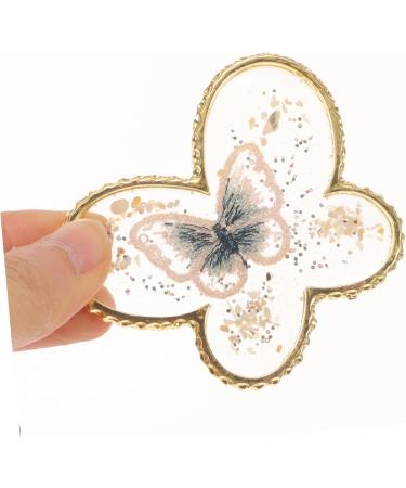 FRCOLOR Manicure Tool Set Colour Palette for Butterfly Nails Butterfly Nail Art Plates Nail Polish Plates for Nail Art Tools Nail Art Palette Mixing Polishing Plate Resin - Buy Online on GoSupps.com