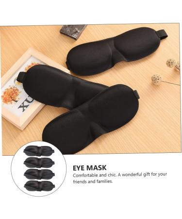 FRCOLOR 5pcs 3D Stereo Goggles - Kid's Adjustable Silk Sleep Masks | Comfortable Eye Blinder for Travel & Bedtime - Buy Online on GoSupps.com