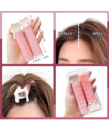 4PCS Volumizing Hair Clips - Root Clips for Hair - Hair Volume Clips for Roots in Pink - DIY Hair Styling Tool for Women - Buy Online on GoSupps.com