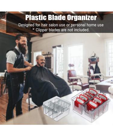 8-Blade Plastic Organizer: Storage Case Rack for Clippers, Combs - Blade Holder - Buy Online on GoSupps.com