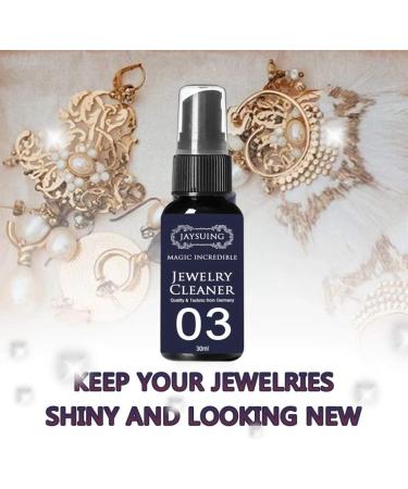 DIY Mold Youngy 30ml 50ml ConcentrateJewelry Cleaner Anti-Tarnish Quick Jewellery Cleaning Spray - 30ML - Buy Online on GoSupps.com