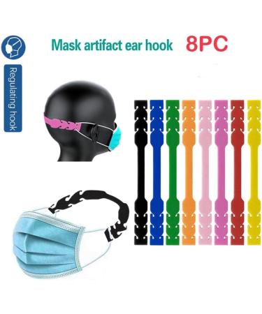 Buy 10PCS Pink Adjustable Anti-Slip Ear Grips for Masks - International Shipping Available - Buy Online on GoSupps.com