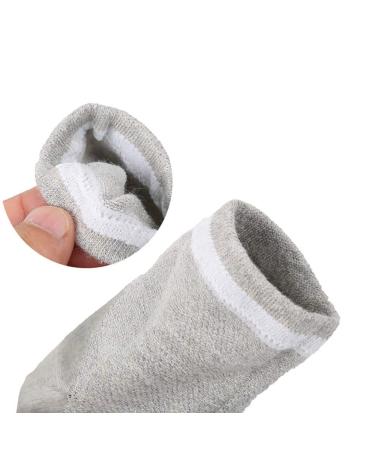 3 Pairs Gel Heel Socks - Ultimate Heel Protector & Moisturizing Bandage for Heel Spurs | International Shipping - Buy Online on GoSupps.com
