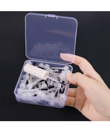 50pcs Replacement Nail Polish Brush Kit | Disposable Nail Art Brushes Set | Premium Soft Bristles & Handle | Nail Accessories & Tools for Perfect Nail Design - Buy Online on GoSupps.com