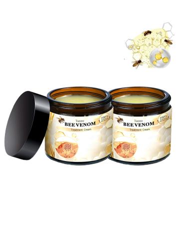 2024 ZVLZVL Bee Venom Removal Cream New Bee Venom Repair Cream Hydrating Moisturizing Treatment Cream for Men&Women 1Fl Oz (2CANS)