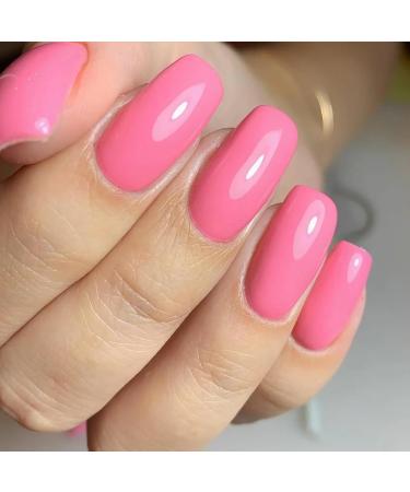 Pink Nail Polish - Breathable Nude pink Nail Varnish - Quick Dry Nail Polish - Bare Pink Long Lasting Breathable Pink Nail Polish - Nail Art Starter Manicure DIY at Home - Without Use UV Lamp - Buy Online on GoSupps.com