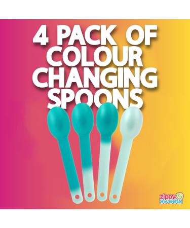 ZippySweets - Chocolate Soft Serve Mix Soft Serve Ice Cream Machine Mix - 6 Pound Bag Includes 4 Colour Changing Spoons for an Exciting Ice Cream Experience - Buy Online on GoSupps.com