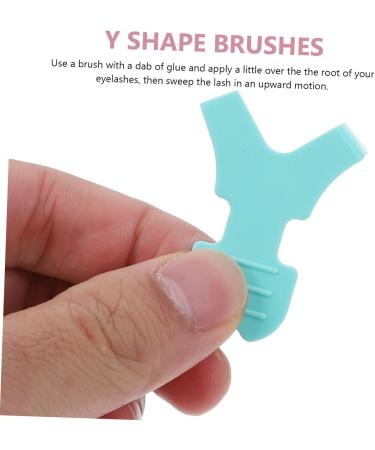 FRCOLOR 75 Pcs Y-Shaped Eyelash Brush Set Perfect for Eyelash Perming Grafting & Cleaning Tools | International Shipping - Buy Online on GoSupps.com