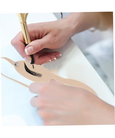Beavorty Eyebrow Practising Skin 10pcs eyebrow practice skin tattoo practice skin fake skin eyebrow headband eyebrow pencil blank Micro- Blading Practice Skin 22X3X0.2CM Skin Color - Buy Online on GoSupps.com
