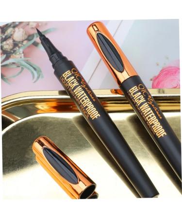 Angoily 4 Pcs Makeup Eyeliner Brown Eyeliner Waterproof Eye Liner Pencil Cosmetic Accessories No Smudge 1 count (Pack of 1) As Shownx2pcs - Buy Online on GoSupps.com