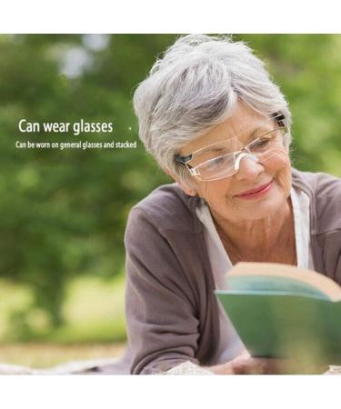 Hands Free Headband Magnifier 3X Zoom Head Mounted Head Magnifying Glasses for Reading Jewelry Loupe Watch Electronic Repair (Color : Black) Safehappy - Buy Online on GoSupps.com
