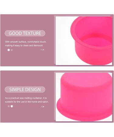 Milist 1PC Silicone Wax Warmer - Hair Removal Accessories Replacement Pot 12x12cm (Rosy) - International Shipping - Buy Online on GoSupps.com