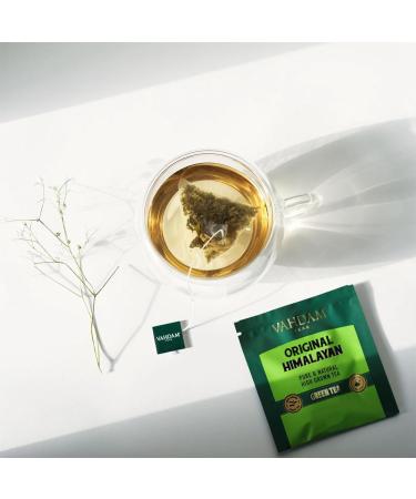 Vahdam Green Tea Trial Set - 5 Flavors 20 Tea Bags | Long Leaf Pyramid Variety Pack | Perfect Gift for Tea Lovers - Buy Online on GoSupps.com