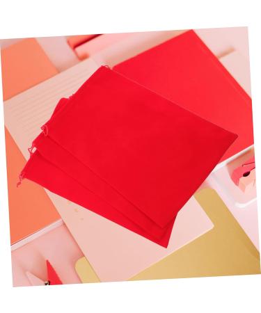 BELLIFFY 3pcs Hair Dryer Storage Bag Hair Dryer Travel Bags Hair Dryer Pouches Hair Dryer Bags Flannel Red - Buy Online on GoSupps.com