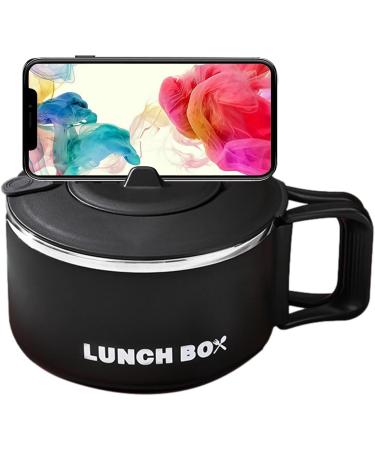 CENMOO Noodle Bowl Ramen Bowl 1200ml Ramen Kitchen Noodle Bowl with Lid Ram Bowl with Handle for Microwave Portable Soup Bowl Lunch Box for - Buy Online on GoSupps.com