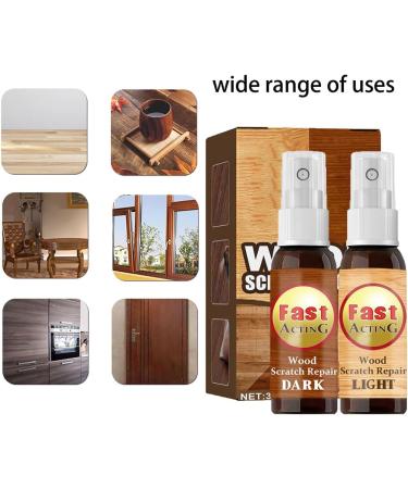 2 pcs wood floor scratch repair floor refinishing furniture restoration paint touch-ups and scratch masking fast and effective wood scratch repair - Buy Online on GoSupps.com