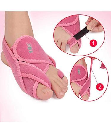 ENPAP Correctors Night Time Valgus Brace with Adjustable Toe Straighteners - Left Correction Splint - Buy Online on GoSupps.com